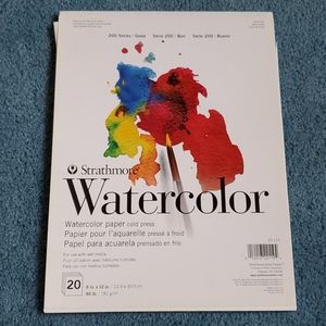 Half Used Watercolor Pad